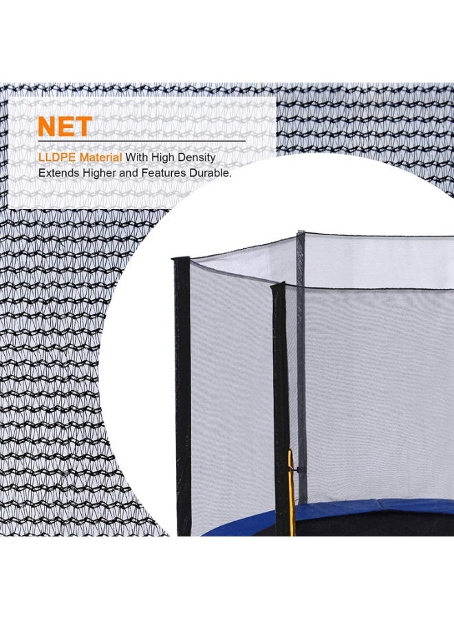 JSAITOYS Outdoor 6FT Jumping Park Trampoline With Safety Net 183 x 183 x 200cm - Image 5